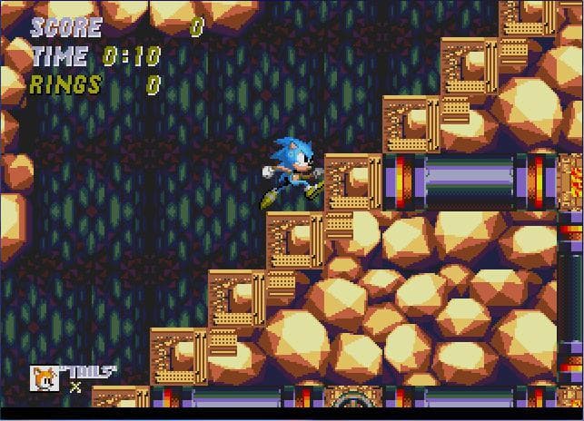 XP the hedgehog romhack ALPHA 90