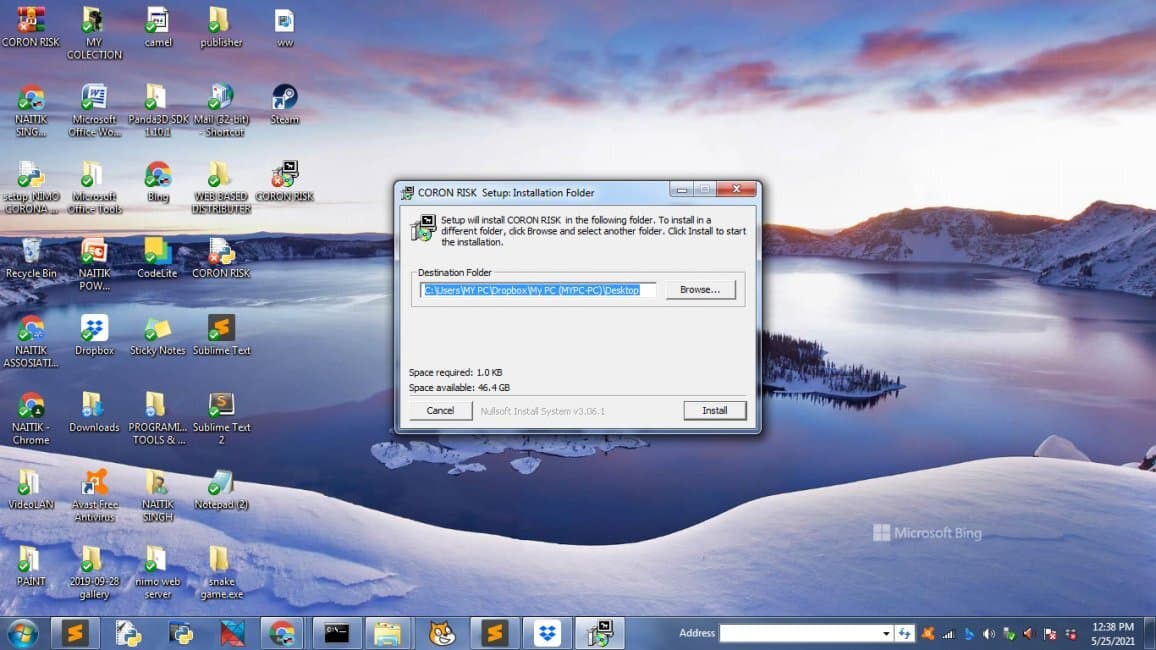 Nemo Corona Risk screenshot 3