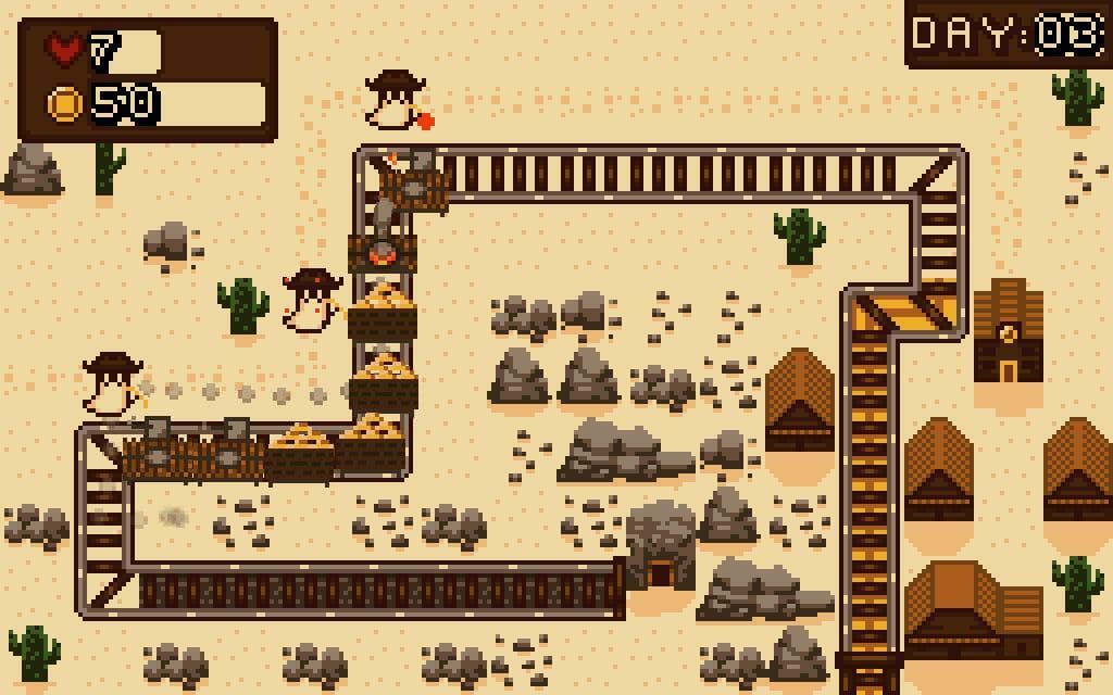 Ghost Rush Railway screenshot 2