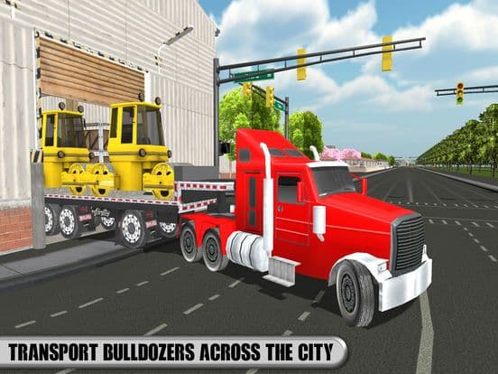 Ultimate Big Truck Car Transport Trailer Simulator