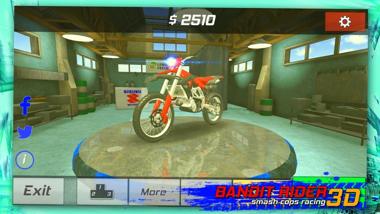 Bandit Rider 3D: smash cops racing screenshot 5