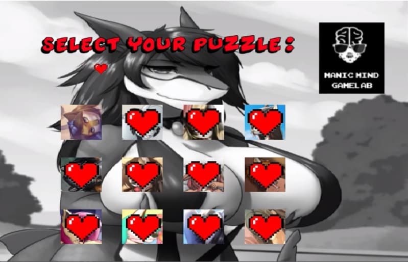 Sexy Furry Puzzle screenshot 2
