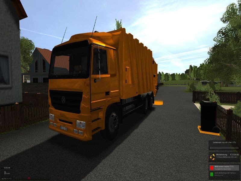 Garbage Truck Simulator 2011 screenshot 4