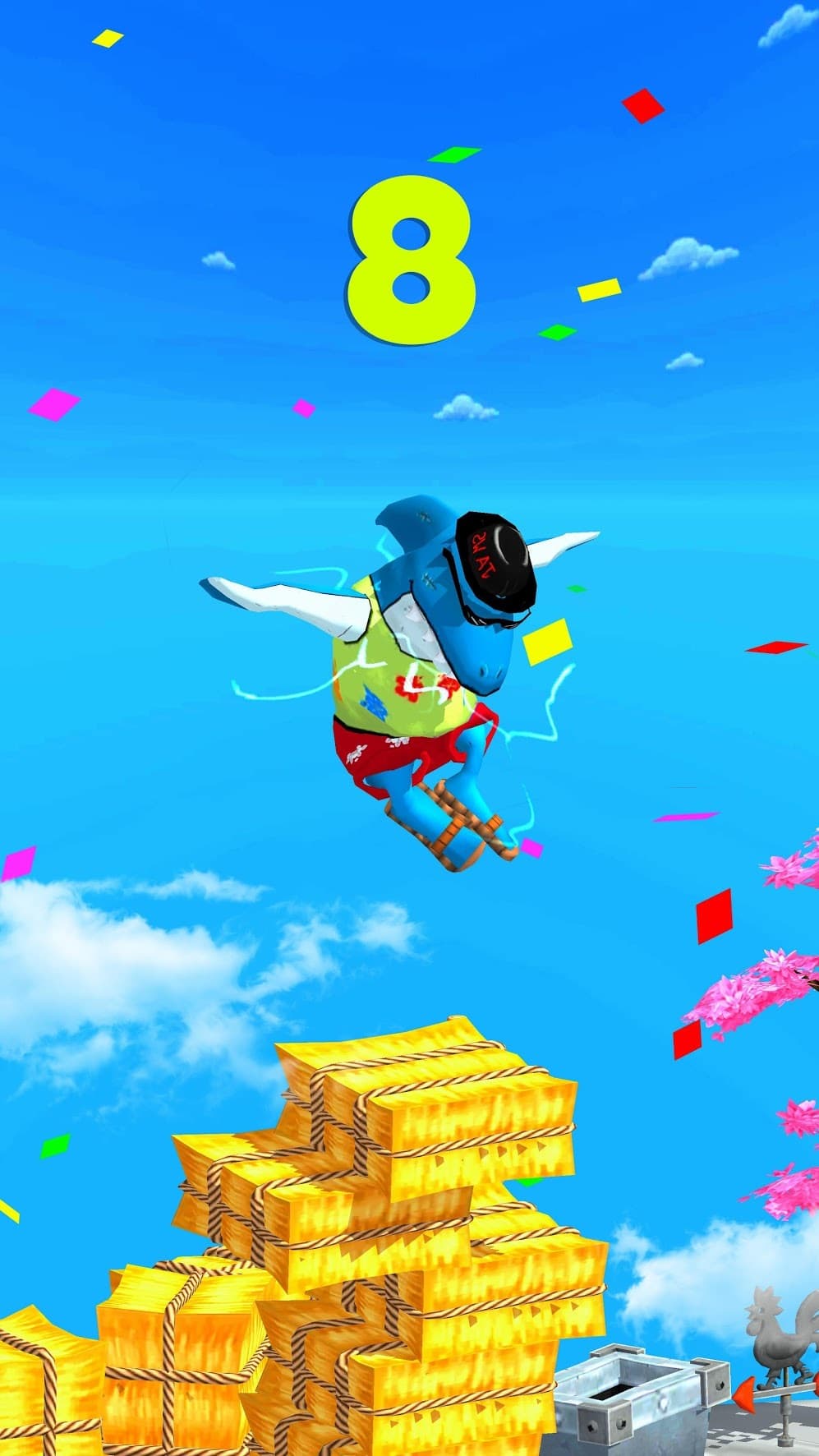 Stylish Stack Jump - Tap Jumping Game screenshot 4