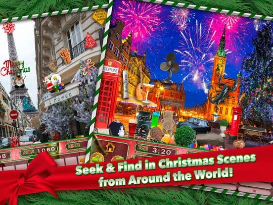 Hidden Objects Christmas Magic Winter Holiday Time screenshot 3