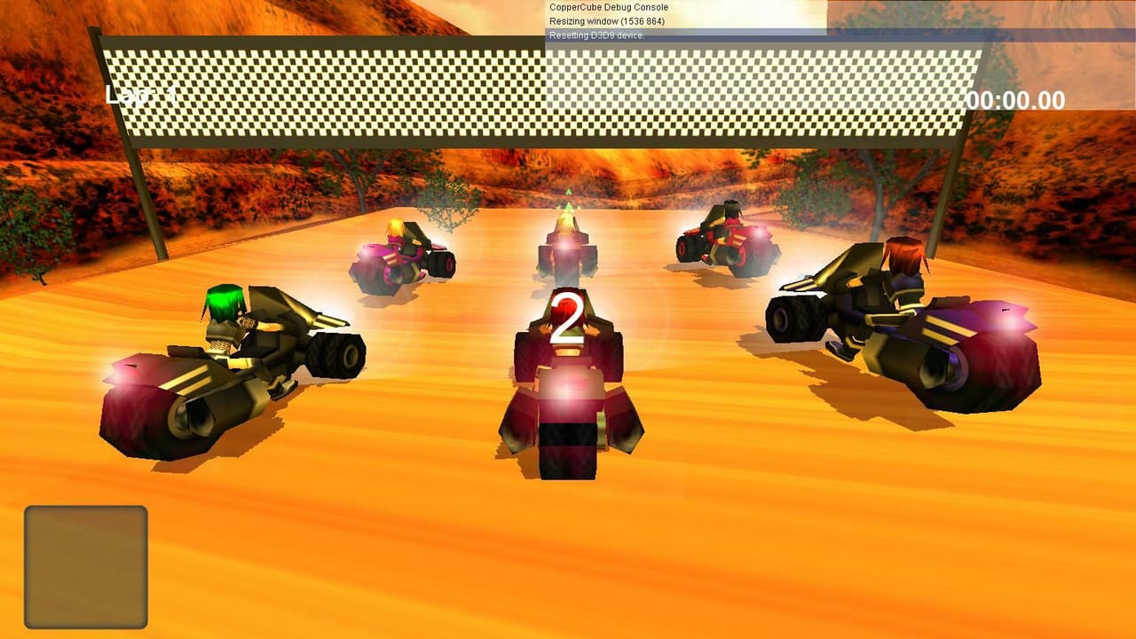Krazy Keet Racers screenshot 2