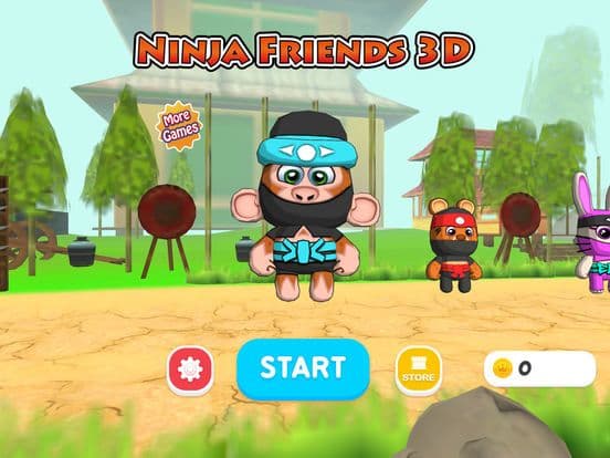 Ninja Friends 3D screenshot 4