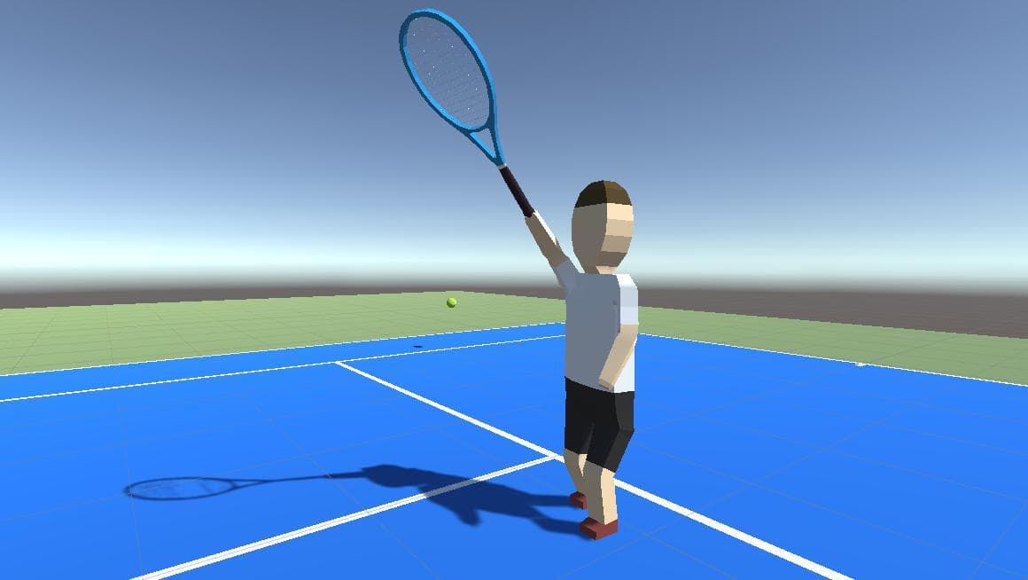 Untitled First Person Tennis Game