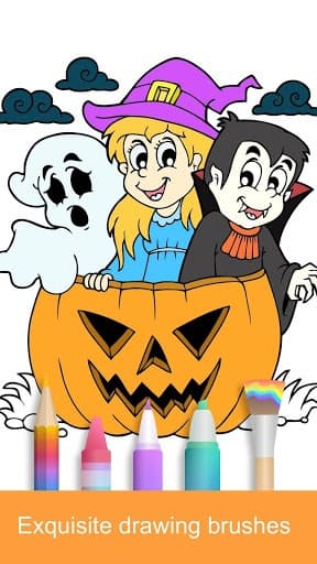 Halloween Coloring Books 2018 screenshot 2
