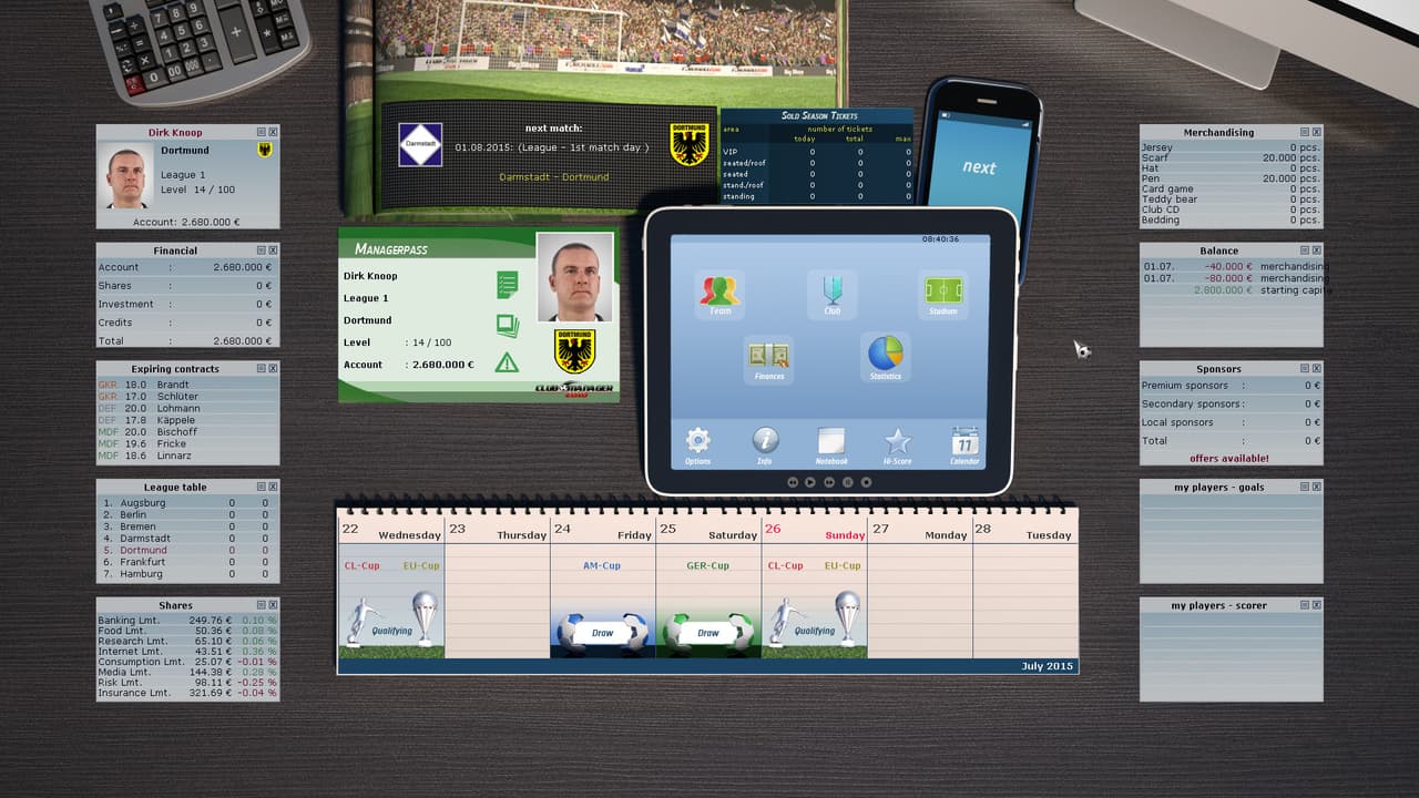 Club Manager 2016 screenshot 4