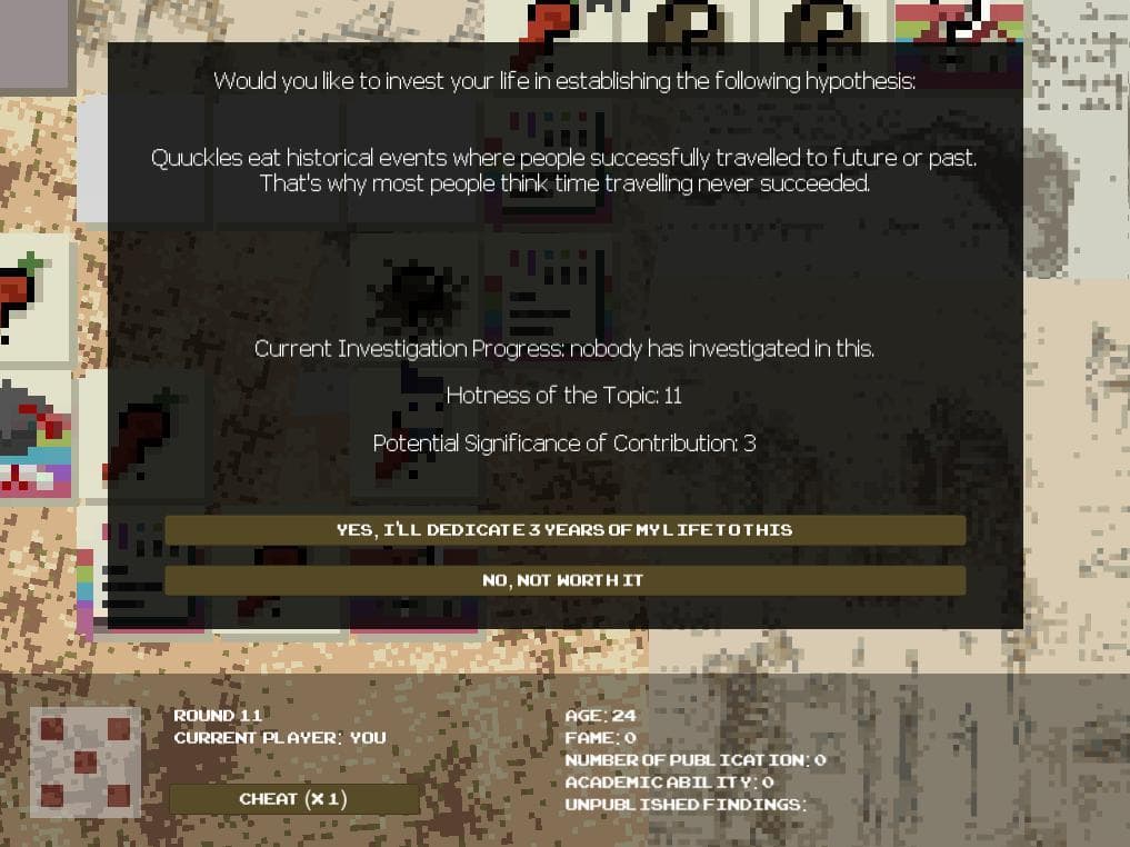 Scientific Research is Gambling with You Life screenshot 2