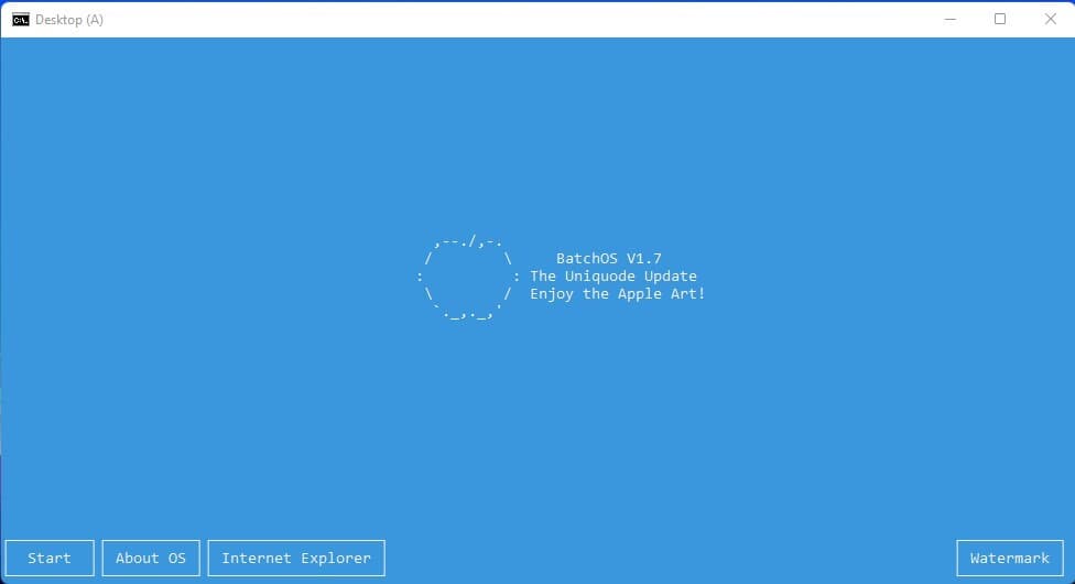 BatchOS screenshot 3