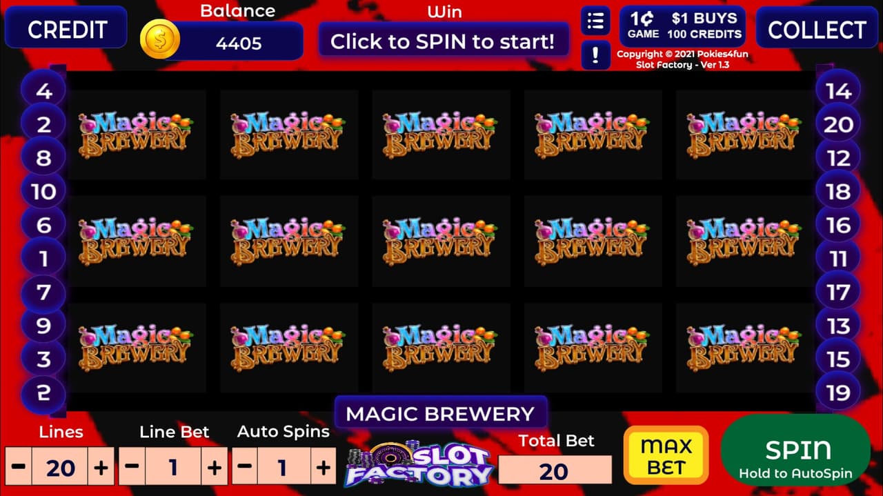 Slot Factory Create and Play - Magic Brewery screenshot 5