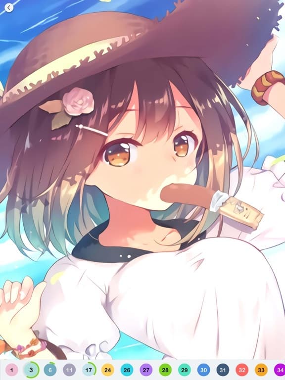 Anime Paint - Color By Number
