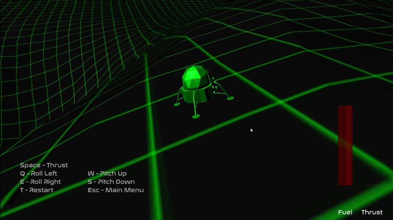 Moon Lander (jamiemair) screenshot 4
