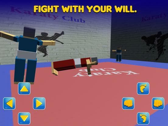 Karate Face Kicker-Ninja Bouncing Soccer Clash War screenshot 4