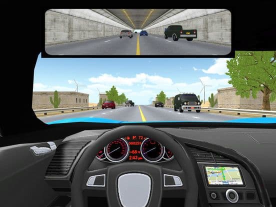 Traffic Rider Racer 3D: Reverse Highway Car Driver screenshot 5