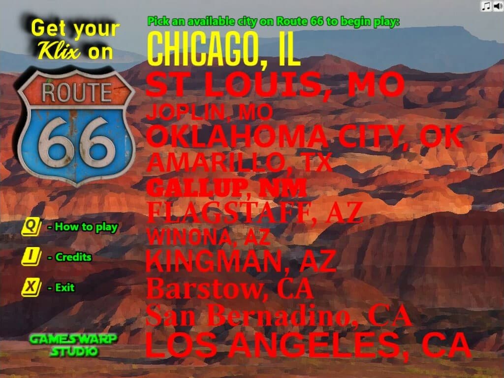 Get Your Klix on Route 66 screenshot 2