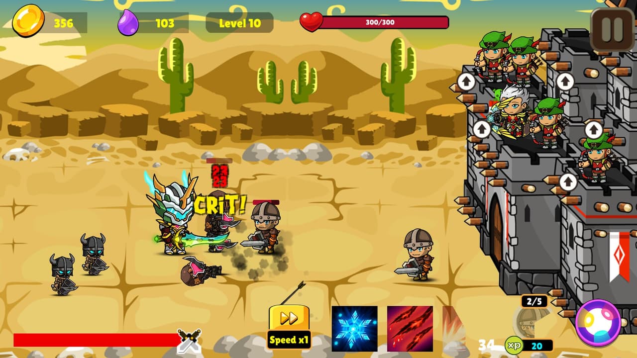 Castle Defense Battles screenshot 2