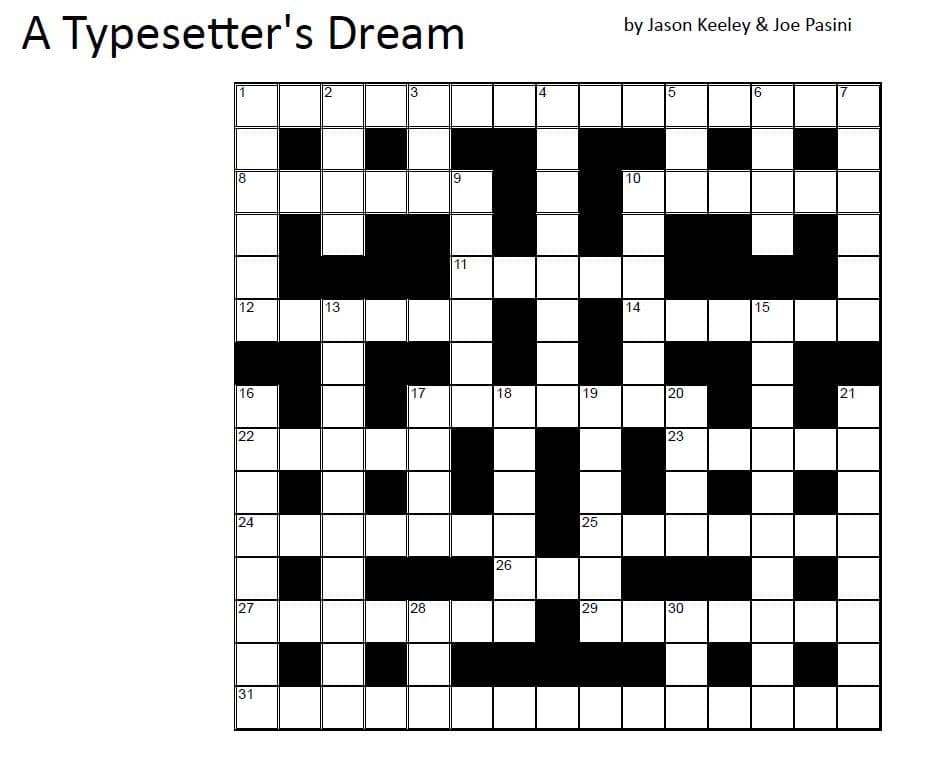 A Typesetters Dream