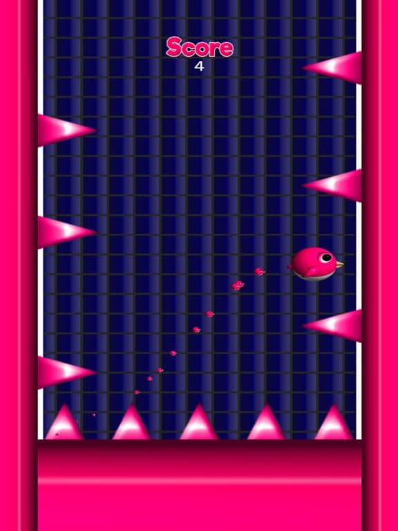 Pink Birdie Lite screenshot 2