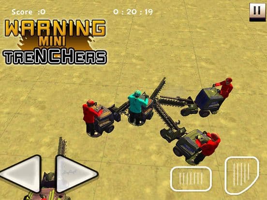 Warning Mini Trenchers screenshot 4