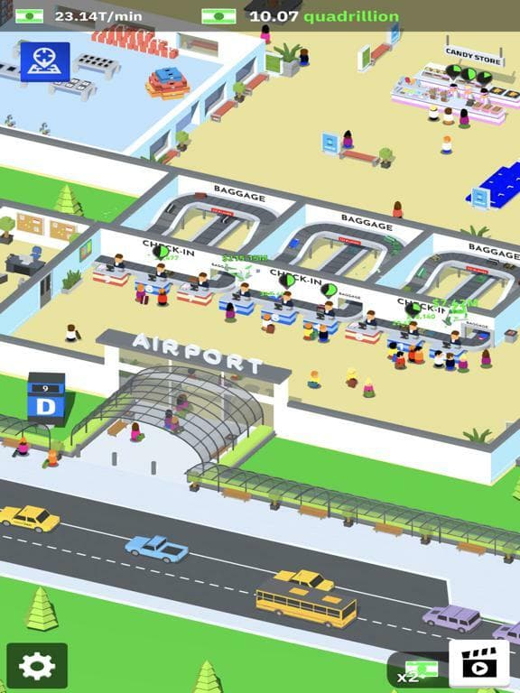 Idle Airport