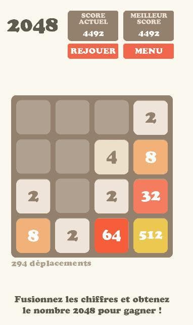 2048 (itch) (Neeftarah) screenshot 3