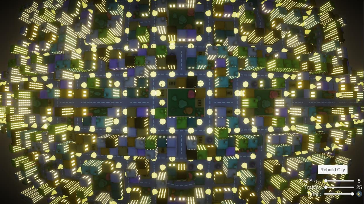 Simple City Generator Demo