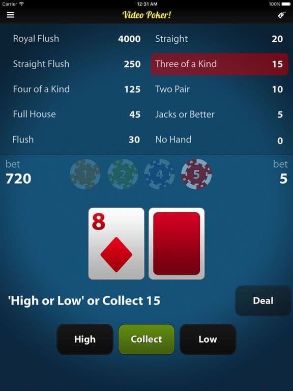 Video Poker! screenshot 3