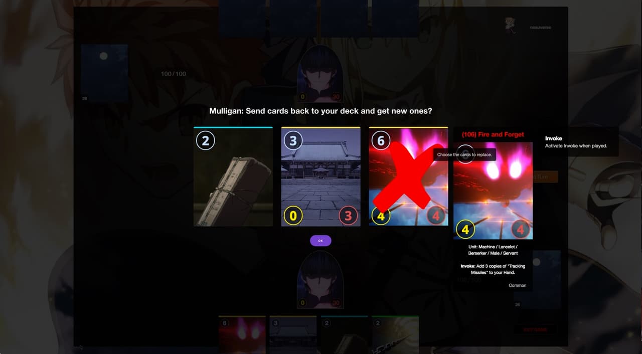 Nasuverse Card Game screenshot 2