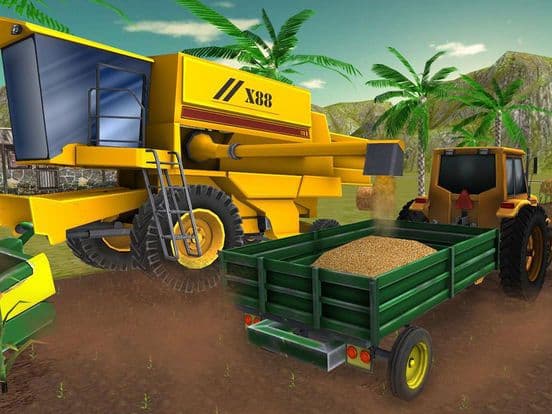 Farming Simulator Farmers Crop Harvest Tractor Trucks Drive Game screenshot 5