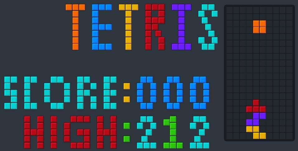 Tetris Coursera screenshot 2