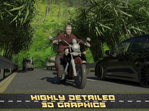 Moto Racer 3d With Traffic screenshot 3