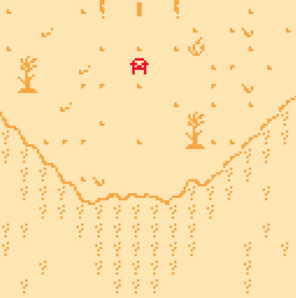 pretty fast red sport car (bitsy) screenshot 3