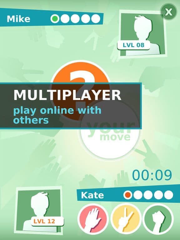 Roshambo Multiplayer: Rock Paper Scissors screenshot 4