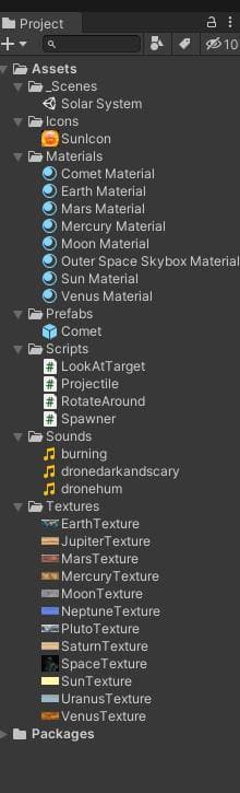 Solar System Project (orottet)