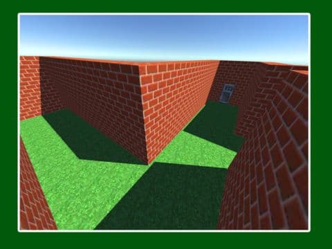 Cubic Blocks Maze Run 3D screenshot 2