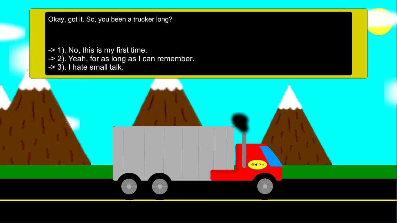 A Semi Truck Ride with Disaster screenshot 2