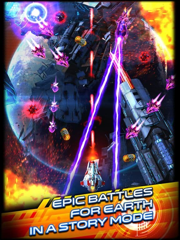 Galaxy Warrior Classic screenshot 2