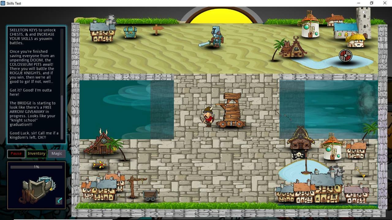 Arena TM RPG + Rpg mini game (Archery)