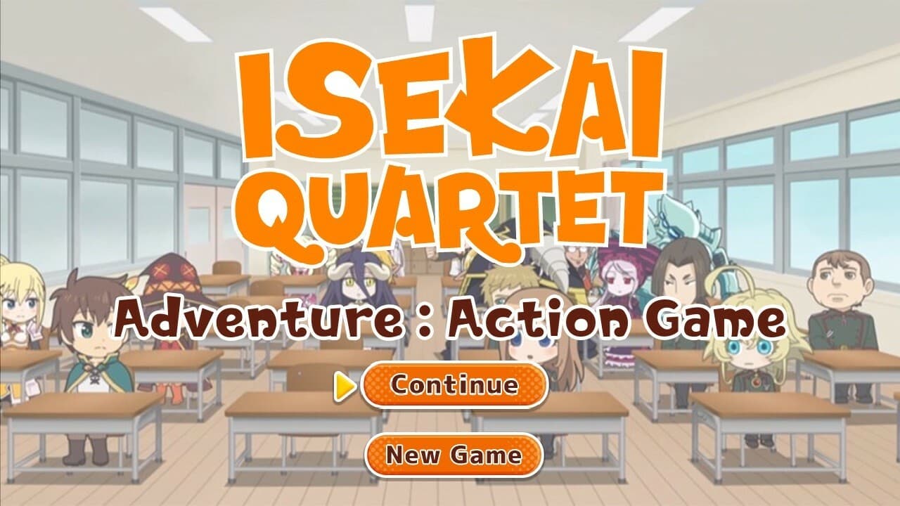 Pixel Game Maker Series ISEKAI QUARTET Adventure Action Game screenshot 2