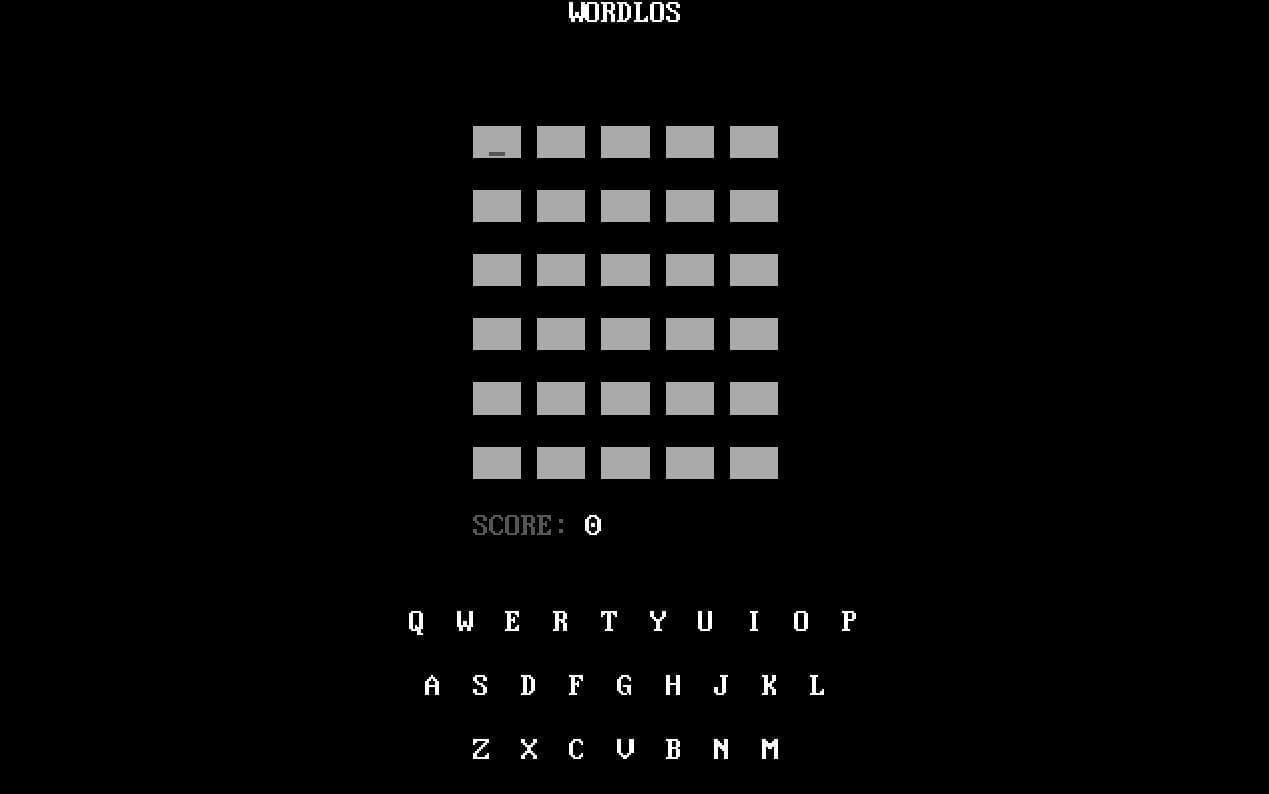 WORDLOS screenshot 2