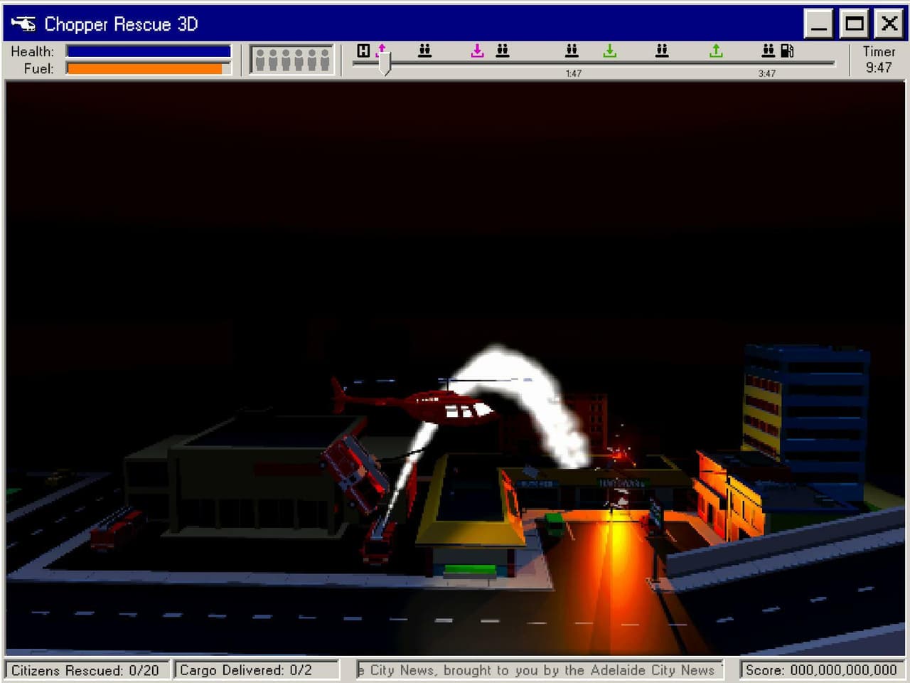 Chopper Rescue 3D screenshot 2