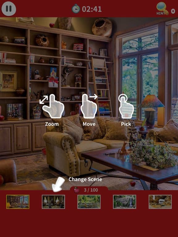 Hidden Object Game: 100 Apples screenshot 4