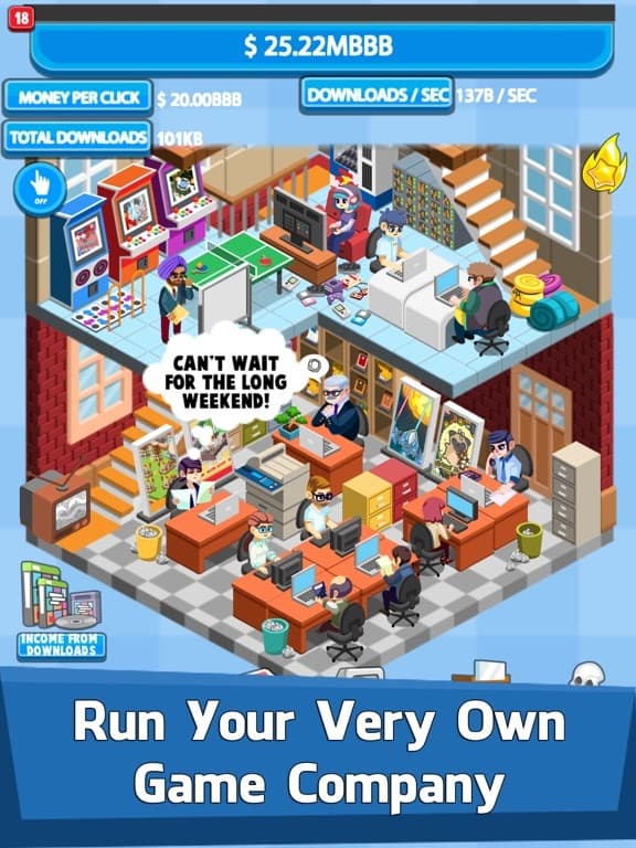 Video Game Tycoon: Tap Story screenshot 2