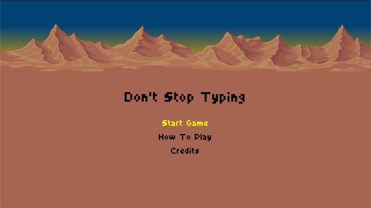 Dont Stop Typing (avealle)