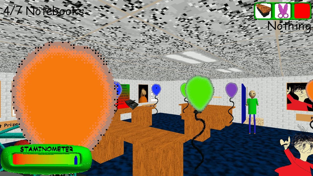 Baldis Basics Classic Remastered UNOFFICIALLY OFFICIAL Recreation screenshot 5