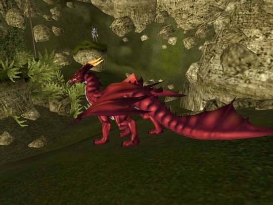 VR Flying Fiery Dragon Shooting - Pro Action Game screenshot 2