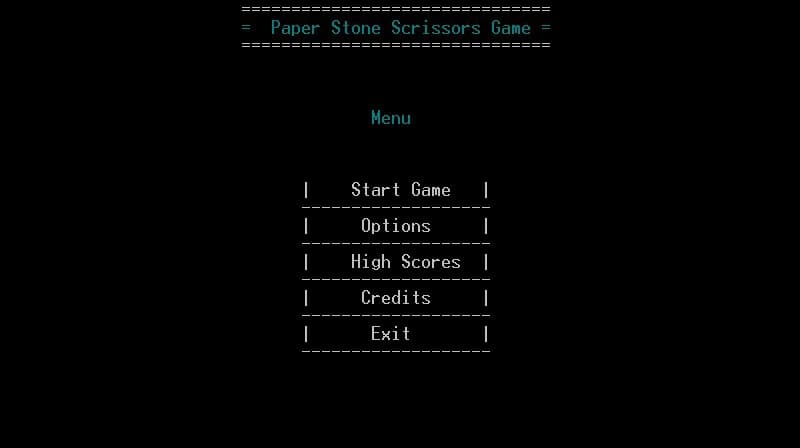 Paper Stone Scrissors Game screenshot 3